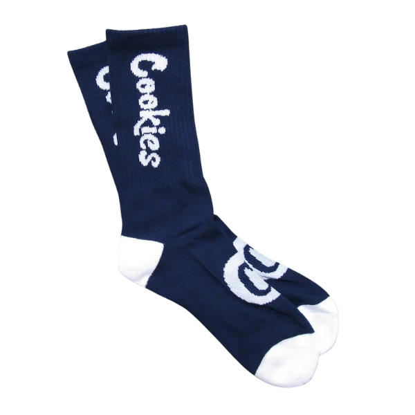 Cookies Authentic Original Mint Cookies Socks / Navy White